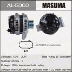 AL-5000 MASUMA Auto Car Accessories Alternator for HONDA CR-V IV 12V 130A 25*20