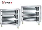 SS Commercial Bakery Kitchen Equipment Four Trays Electric Oven