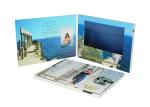 Business Promos LCD Screen Video Brochure 2.4" 4.3" Full Color Printing