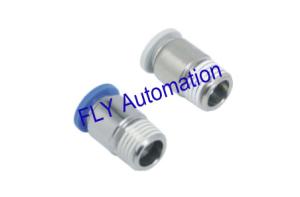 Quality POC Pisco Hex-holed Straight One Touch Zinc Brass Pneumatic Tube Fittings wholesale