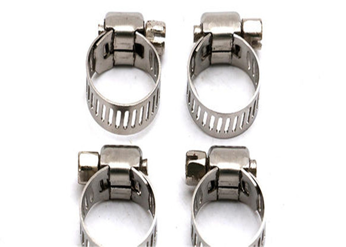 Stamping Clamps Pipe Fitting Components , OEM Stamping Metal Welding Parts