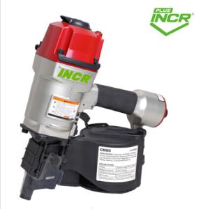 Quality 15° Coil Nailer For Flat Wire Welded Coil Nail 90mm Nail Staple Gun wholesale