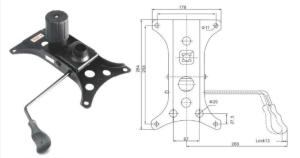 Quality Swivel Chair Mechanism for executive chair furniture Chair Parts wholesale