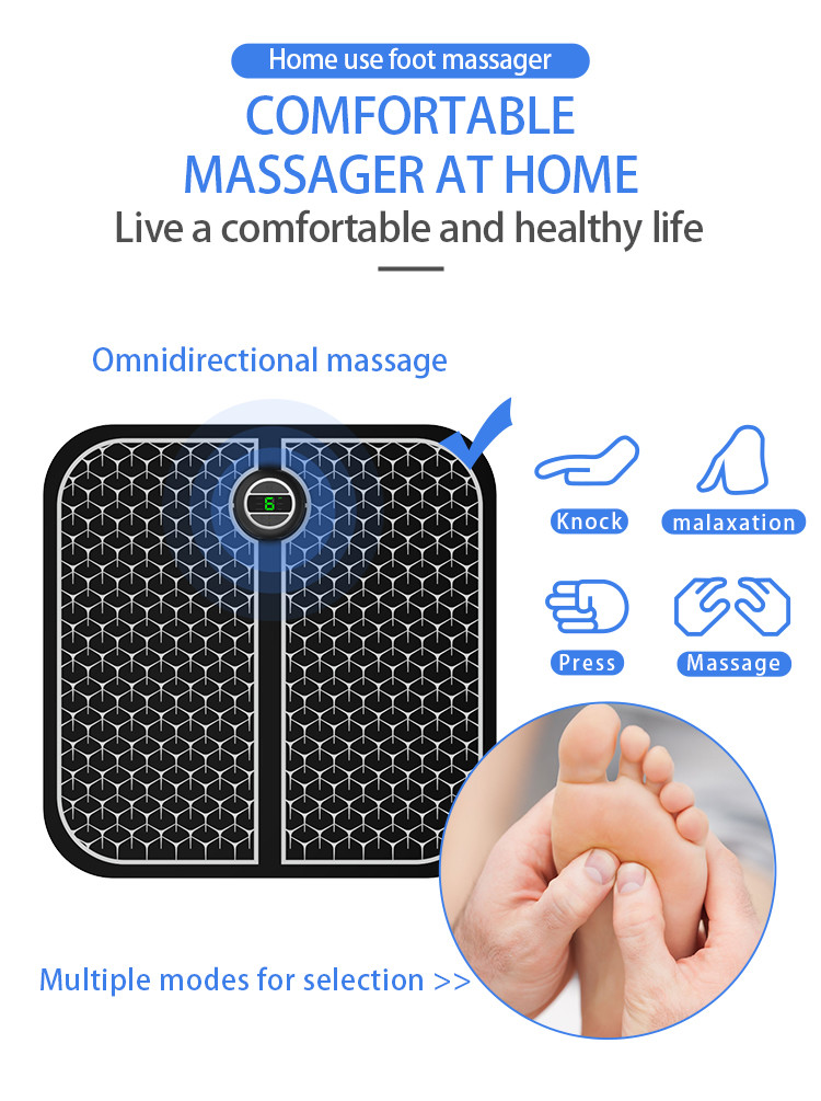 Fatigue Relief EMS Leg Reshaping Massager Microcurrent FCC Approved