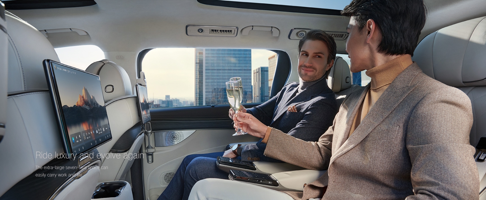 Electric MPV Denza D 9 EV Dual Motor 7-Seater Luxury Interior Comfort MPV ELECTRIC CAR VEHICLE