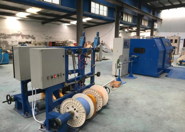 Fuchuan Copper Core Wire Single Twist Machine 30MM - 200MM Cable Laying