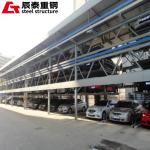 Prefabricated Three Dimensional Garage , Metal Parking Garage Building