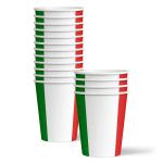 Italianate Paper Disposable Compostable Party Supplies Cups Plates