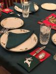 Hold Knifes 8*4" Felt Christmas Cutlery Bag For Folks