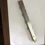 OEM Logo 248mm Stainless Steel 201 Nylon 4 Wheel Roller for Sliding Window or