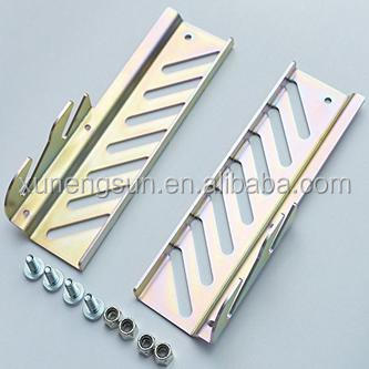 Stocked Hook Brackets for Headboard or Footboard Adjustable Bed Rail Hook Plate Adapter