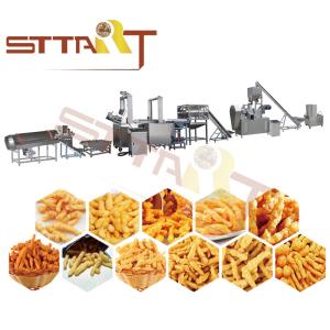 Quality Kurkure Snack Food Extruder Machine Cheetos Niknaks Twist Cheese Curls Maker wholesale
