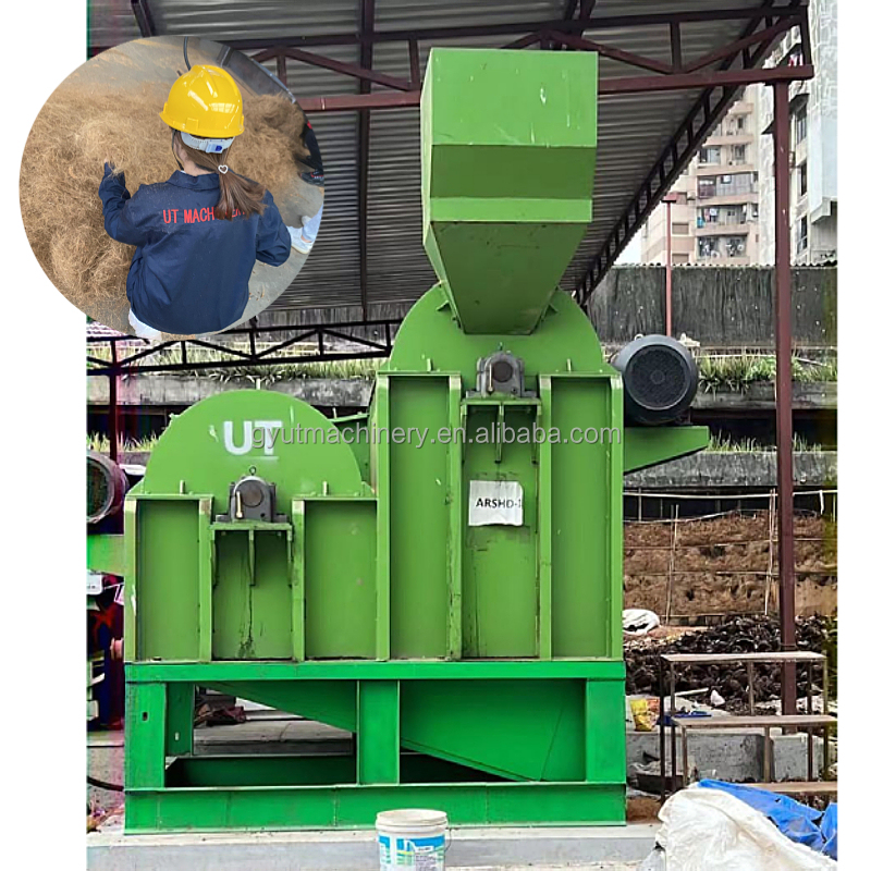 3500 KG Capacity Coconut Coir Bricks Pressing Machine for Bale Size 600*400*300 mm