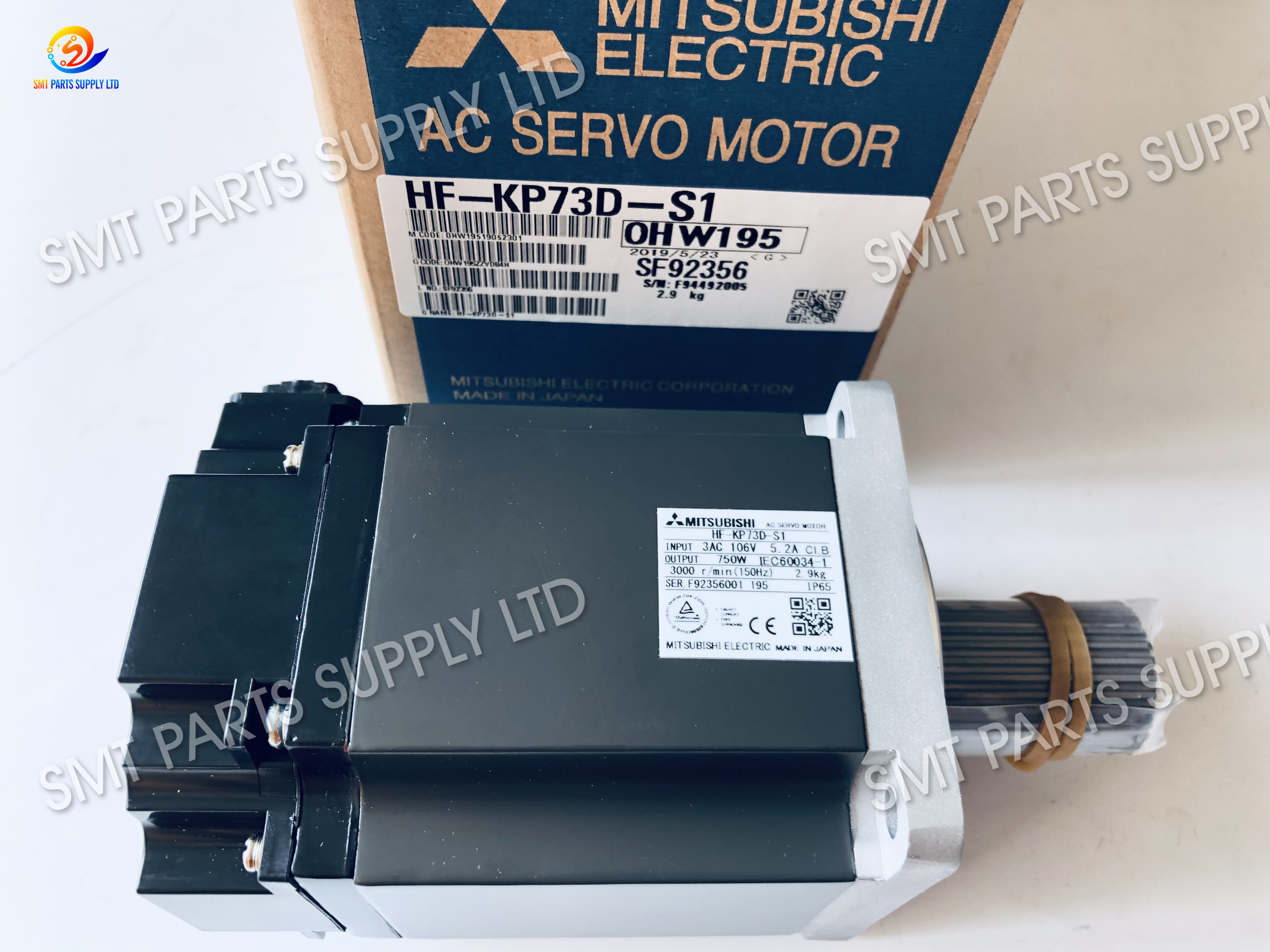JUKI 2070 / 2080 X Motor HF-KP73D-S1 750W 40050244 Original New Used