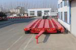 6 Axis Lines 180tons Heavy Duty Gooseneck Steering Drop Deck Hidrolik Scheuerle