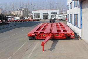 Quality 300-Ton Heavy Equipment Trailer With Automatic Steering And Jost E100 Landing Gear wholesale