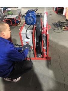 Quality PE HDPE Ppr Plastic Pipe Welding Machine 280mm Temperature Control wholesale