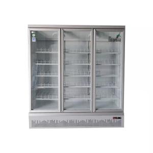 Quality Three Glass Doors Refrigerated Stereoscopic Display Cabinet Commercial wholesale