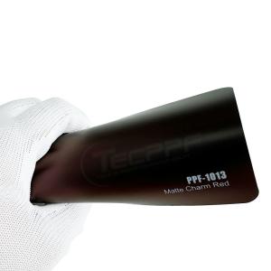 China Matte Charm Red Colored Ppf Wrap 8mil Colour Change Paint Protection Film on sale
