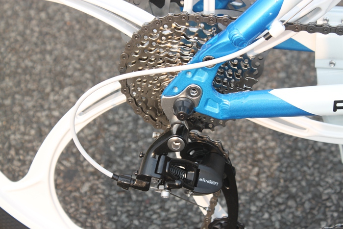 Fork Suspension 27 Speed Aluminum Folding Mountain Bike 26 Inch