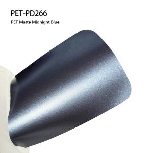 Quality PET-PD266 PET Vinyl Car Sticker Protective Film with Matte Midnight Blue color wholesale