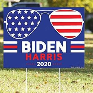 Quality Political Coroplast Yard Signs 18x24 Corrugated Plastic For Election Campaign wholesale