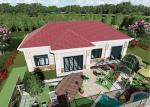 Light Steel Frame Prefabricated Villas Well Insulated Two Story Modern Design