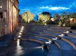LED buried light embedded outdoor waterproof multicolor spot light courtyard