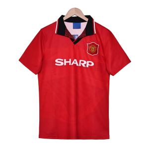 Quality 1994-1996 Manchester United Home Retro Football Jerseys Classic Replica wholesale