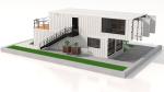 Foldable Puerto Rico Living 40ft Luxury Pack Shipping Container Casas Modulares