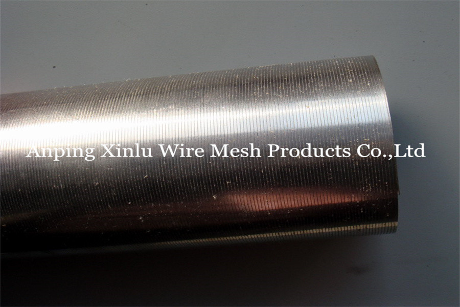 Water Filtration Wedge Wire Screen Pipe Non Clogging Outer Diameter 168.3mm