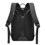 Polyester Black Anti Theft Waterproof Travel Laptop Backpack 20Litre