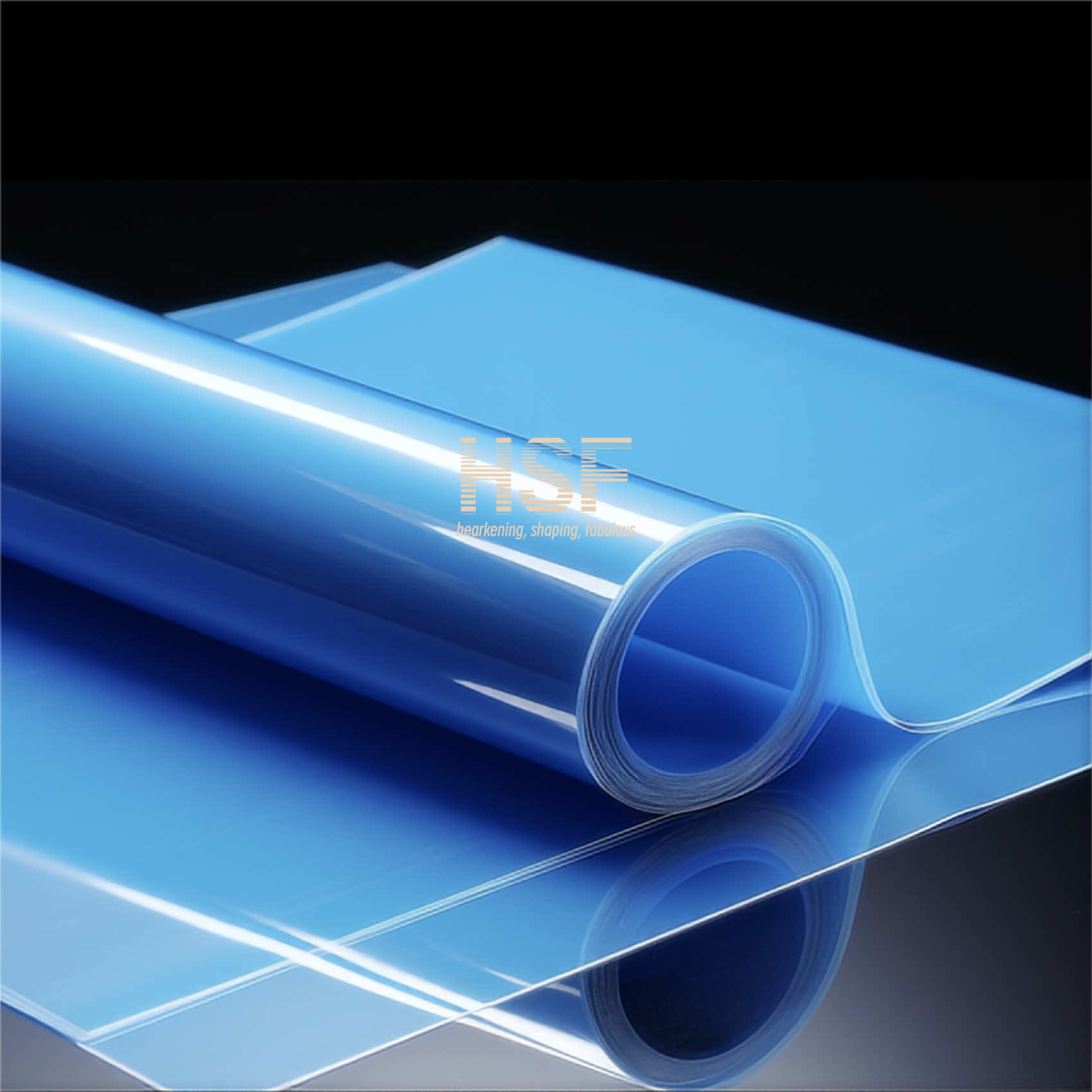 36 Micron Blue Silicone Coated Release Film Used In Aerospace Applications