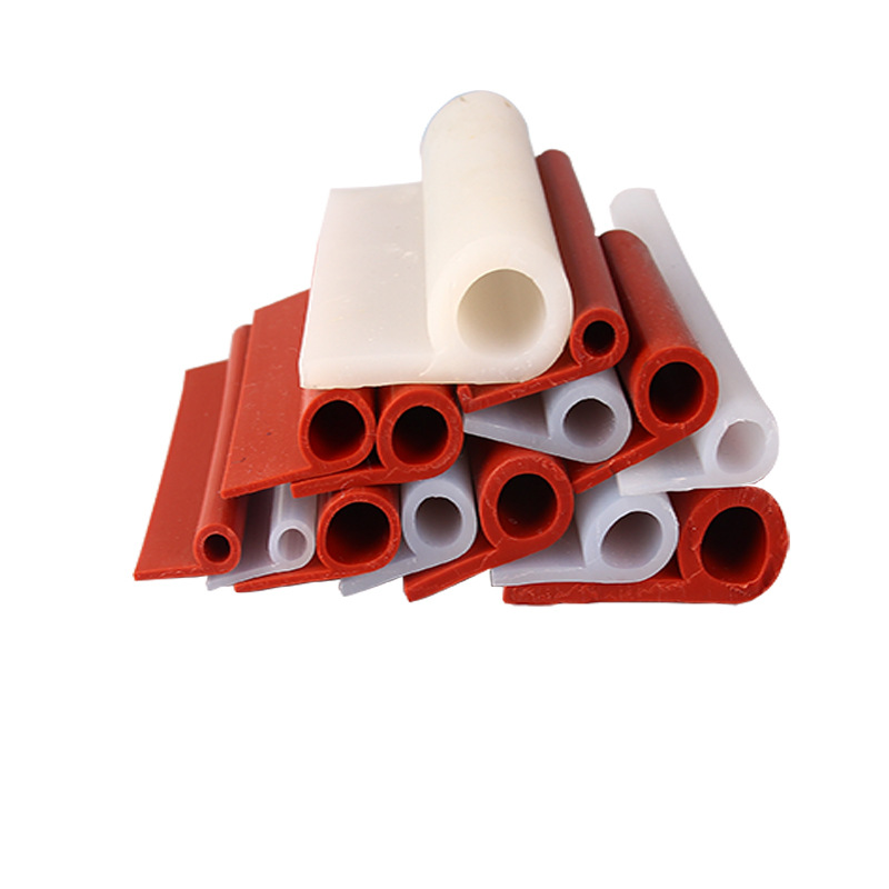 Temperature Resistant U P T O Shape Silicone Sealing Strips for Oven -40 to 250 Degree