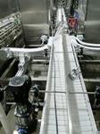 Stainless Steel Slat Chain Conveyor for Bottles