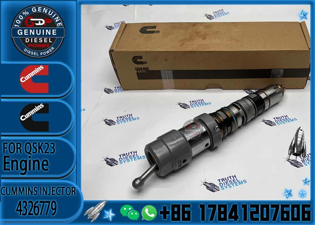 Engine fuel injector QSK60 QSK23 4902827 4902828 4326779 4326780 4988428 4326781