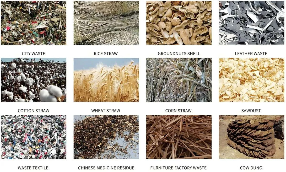 Msw Srf Rdf Briquette Machine Cloth Plastic Fabric RDF Briquetting Machine MSW To RDF SRF Briquette Plant