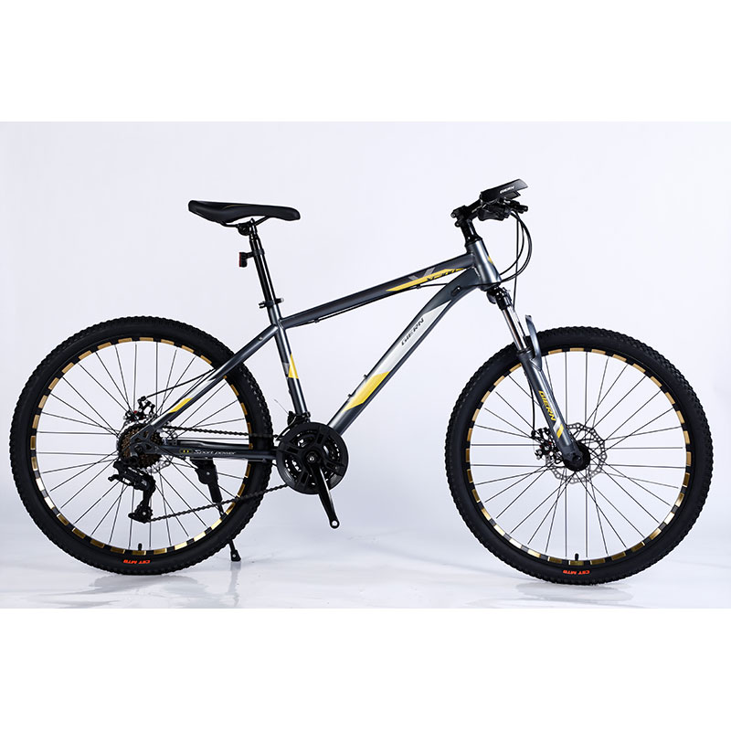 Upland 24 Speeds Steel Frame Mountain Bike with Ltwoo A3 Gear and Lockable Sus Fork