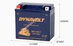 DYNAVOLT MG14-BS-C Battery 12V 14Ah New Original Blue Color Motorcycle Battery