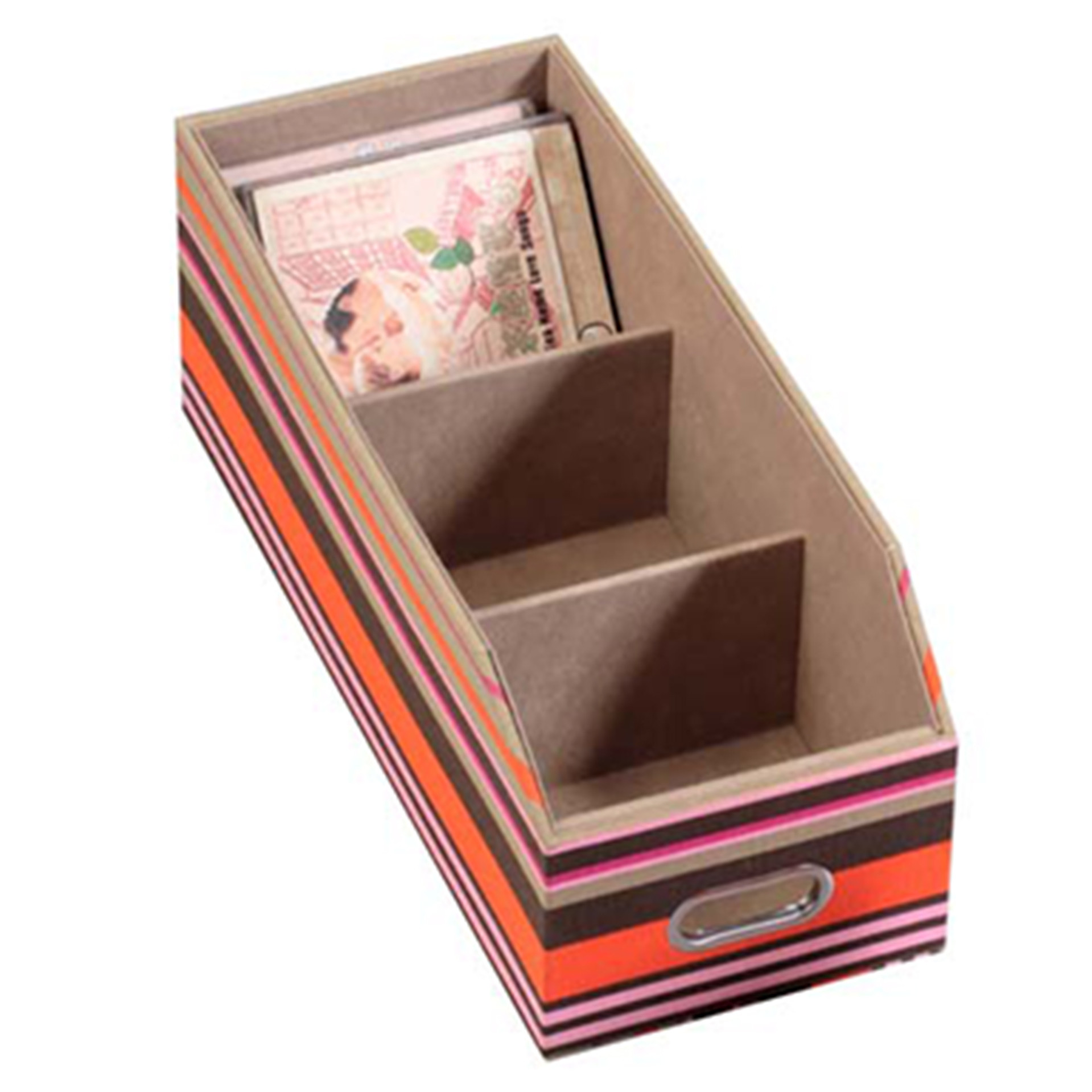 Multi Layer Stationery Packaging Boxes Pull Out Gift Boxes With Sliding Buttons