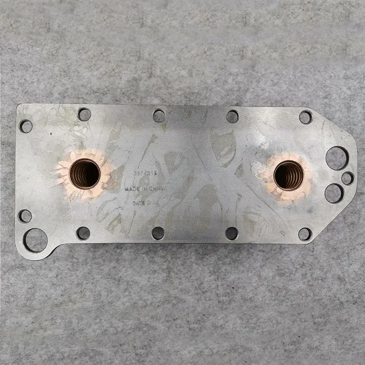 Dongfeng Foton Oil Cooler Core Truck Engine Parts CUMMINS DCEC 6CT 8.3 3974815