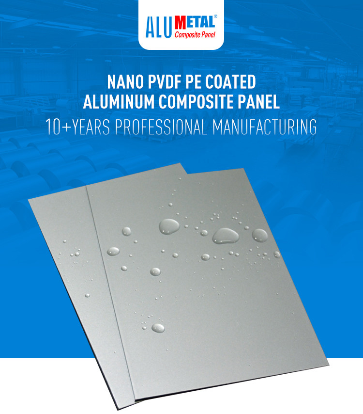 2MM 3MM Weather Resistance Aluminium Architectural Cladding Sheet AA1050 PE Coated
