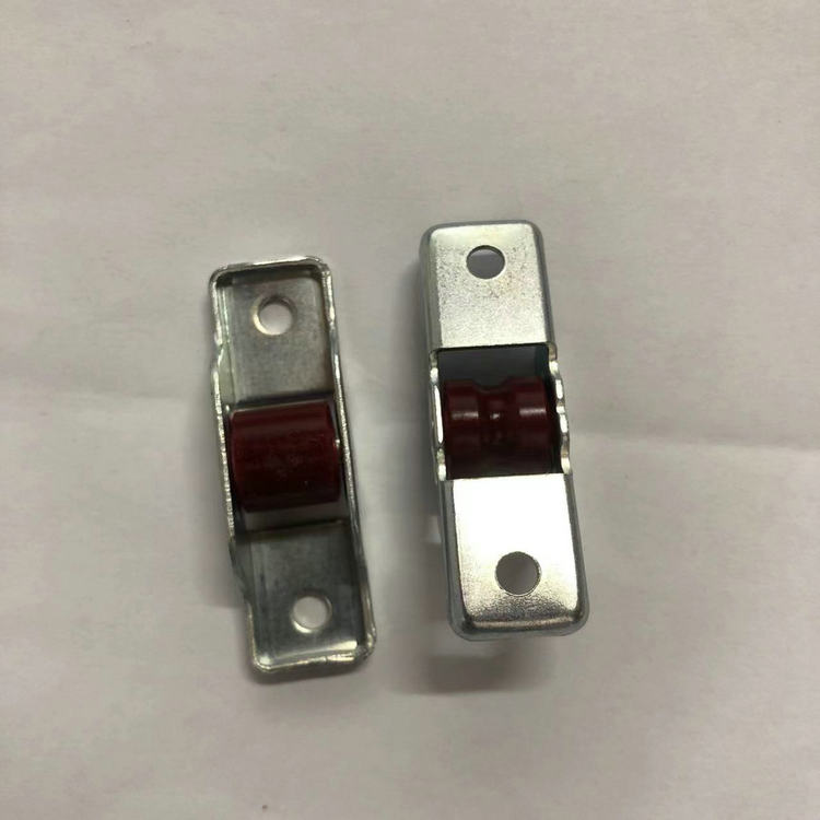 50kg/pair Load Capacity Zinc Plating Single Flat Roller for Smooth Material Handling