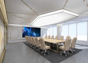 Quality 1200cd Conference Room LED Display Video Wall Lightweight Ultra Slim wholesale