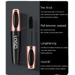 4D Waterproof Silk Fiber Eyelash Mascara Nourishing Planted Ingredients