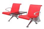 PU Foam Hospital Waiting Room Chairs With Middle Tea Table