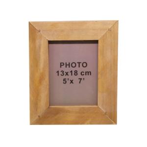 Quality 5 * 7 Gift Decorative Wooden Picture Frames Fashionable Rectangle Shape wholesale