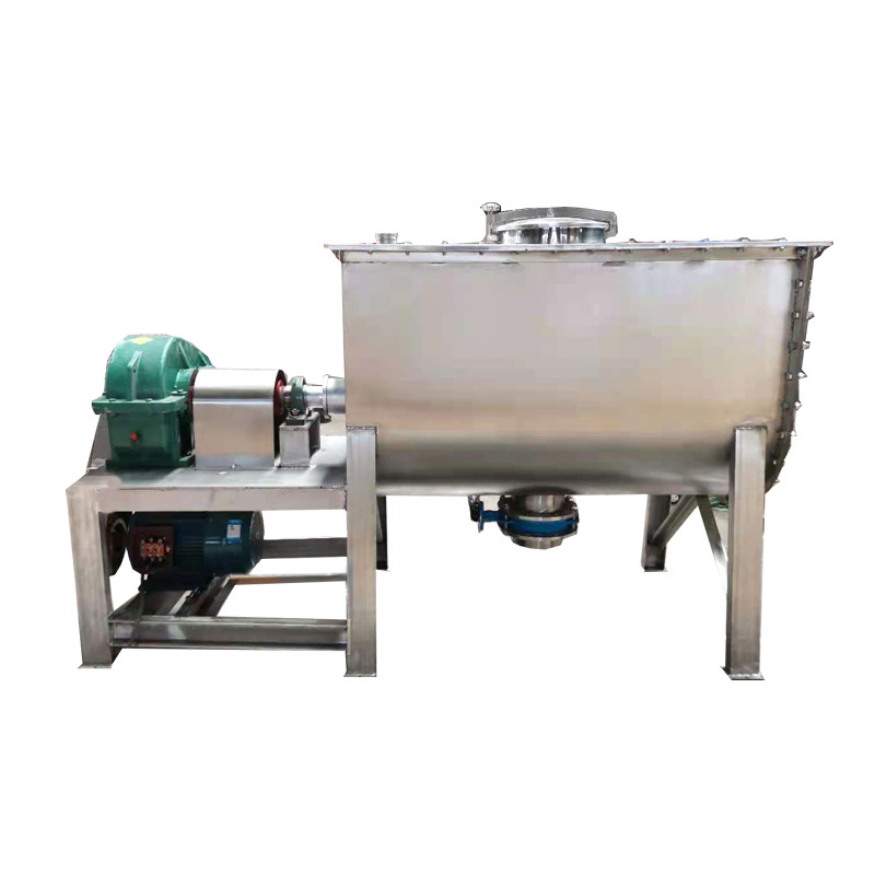 OEM Custom Auger Conveyor Stainless Steel Horizontal Ribbon Mixer with CE