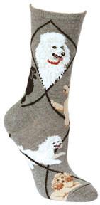 Quality Customized socks, Knitted Wheel House Designs kids Socks wholesale