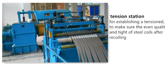 DBSL-8x1600 Steel Sheet Steel Slitting line Production Line with Hydraulic Decoiler